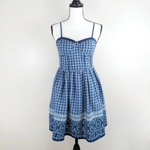American Rag | Blue Patterned Boho Summer Dress